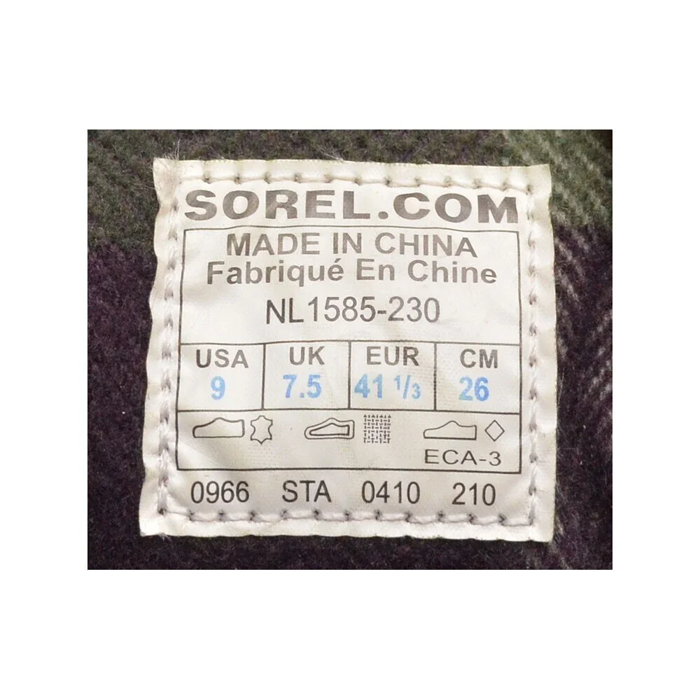 Sorel actual item